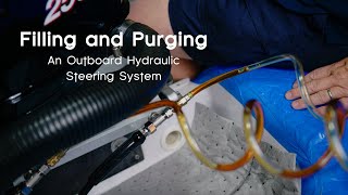 Filling and Purging a Uflex Steering System