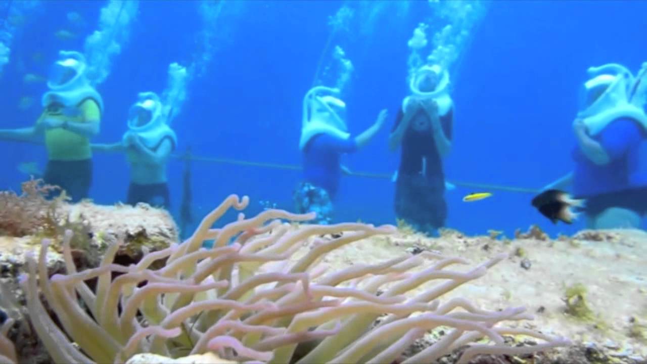 Helmet Diving in Cozumel YouTube