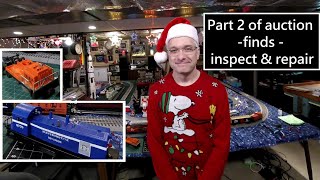 Part 2 auction repairs  video Christmas 2024 NW2 8770