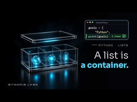 Python Lists Explained: A Container of Elements #25