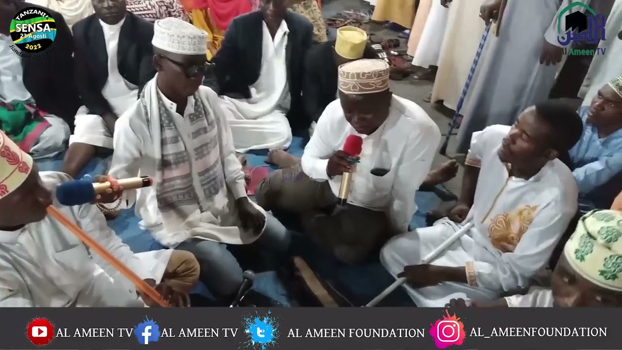 MADRASATUL DAMBA KUTOKA MTWARA wakisoma kaswida Katika Hafla ya Maulid , MWANANYAMALA #alameentv