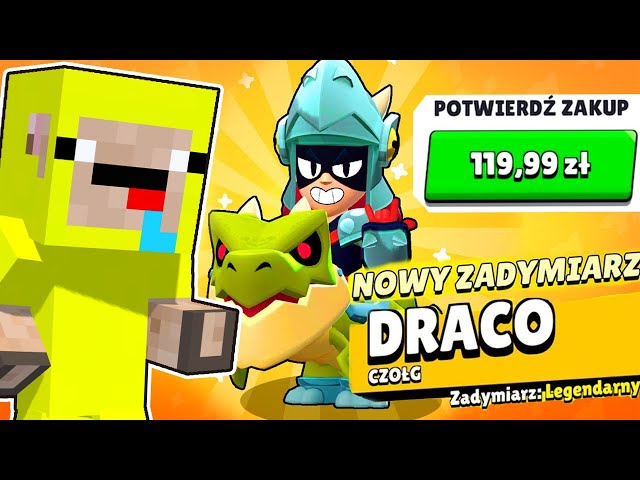 KUPIŁEM NOWEGO ZADYMIARZA DRACO w BRAWL STARS! class=