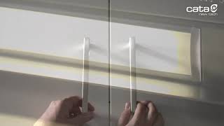 Cata Corona Felső Szekrénybe Építhető Páraelszívó