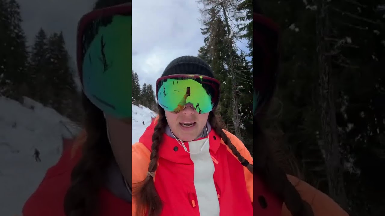 Snow in my face, not strippers 