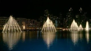 Singing fountain Dubai