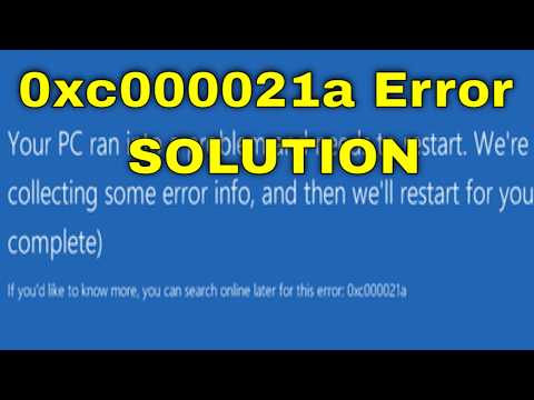 How to Fix Error 0xc000021a in Windows 10 & Windows 11