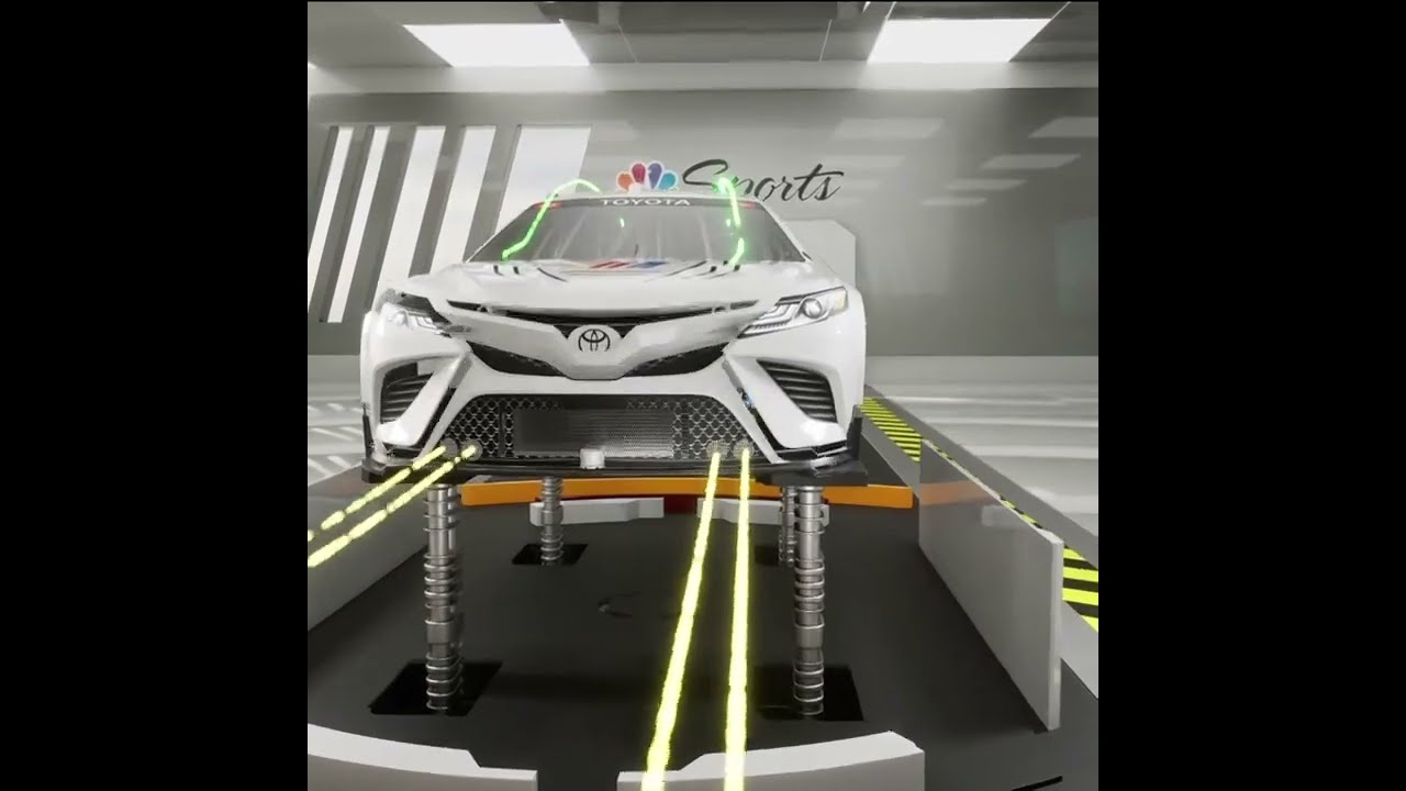 WATCH: How NASCAR race cars cool the brakes #shorts