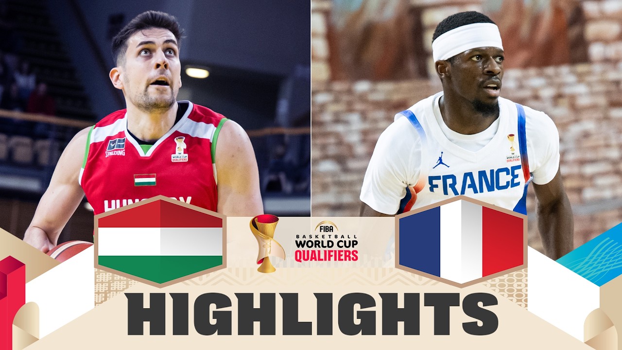 Hungary 🇭🇺 v France 🇫🇷 | Highlights | FIBA Basketball World Cup 2027 European Qualifiers
