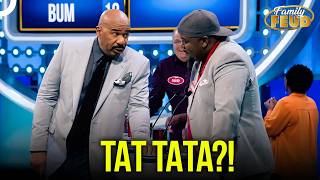 Steve Harvey Discovers New African "Body Parts" | Family Feud Compilations