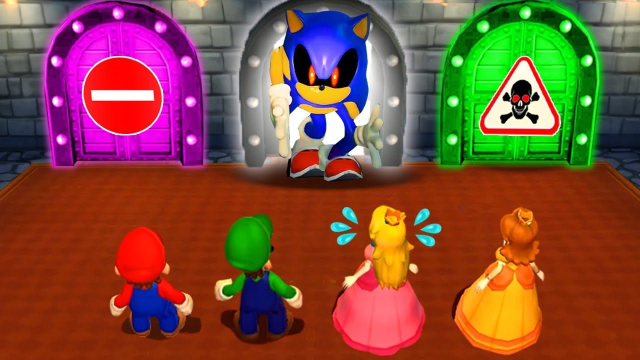Mario Party 9 Minigames - Mario Vs Luigi Vs Peach Vs Daisy (Master Difficulty)