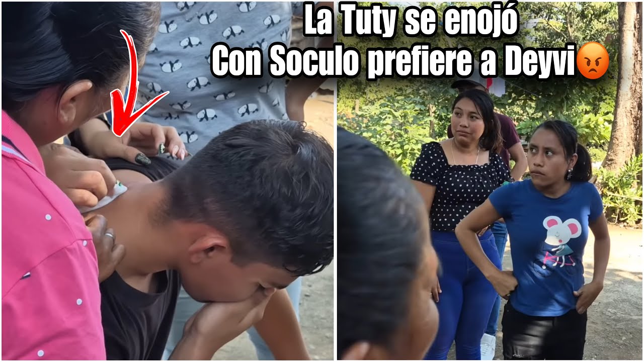 La Tuty está enamorada perdida en de Deyvi asta a Soculo le pegó para defender a Deyvi😱
