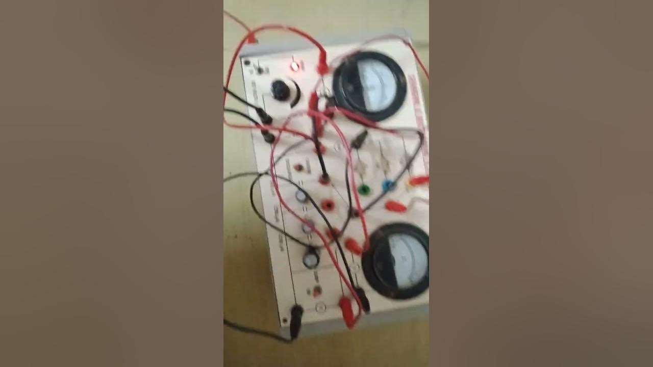 TO STUDY CHARGE & DISCHARGE OF A CONDENSER THROUGH A RESISTOR. (2