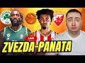 ZVEZDA Vs PANATHINAIKOS UZIVO ZVEZDA U ZELENOM PAKLU TRAZI POBEDU mp3