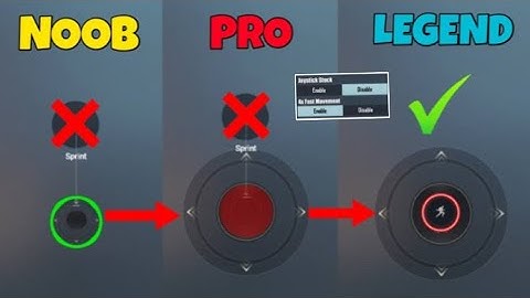 HANDCAM | New🔥 Joystick Trick for 4x FAST Movement 😱with Advanced Settings☠️