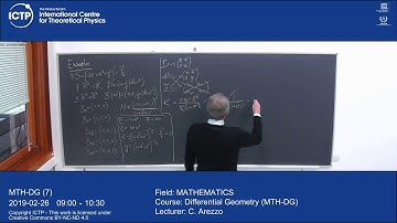 Differential Geometry (MTH-DG) Lecture 7