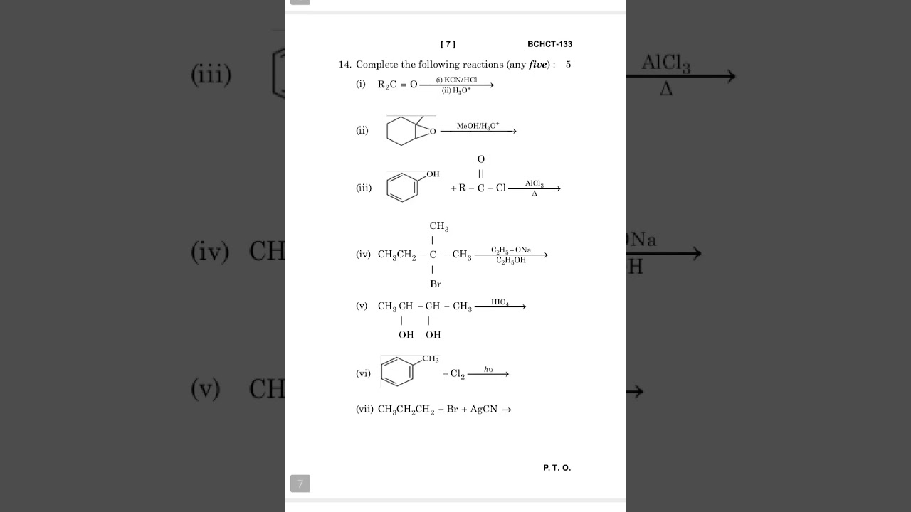 BCHCT-133   DECEMBER-2020 QUESTION PAPER IGNOU