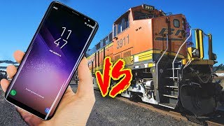 Samsung S8+ Smartphone vs 3000 Ton Train | WILL IT SURVIVE?