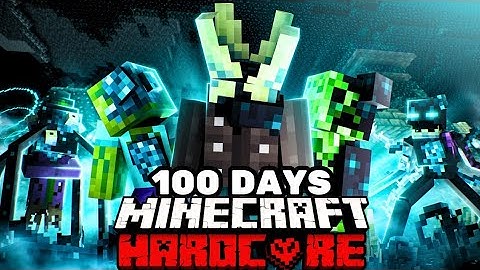 Surviving 100 Days in a SCULK APOCALYPSE in Hardcore Minecraft...