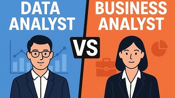 Data Analyst vs Business Analyst in 2025 | Skills, Salary, Career Growth & Which is Better?