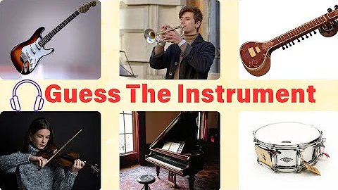 Guess The Instrument From The Picture | 30 Musical Instruments Quiz 🎷🎸🎻🥁