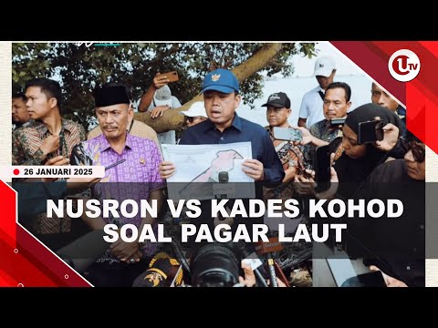 DEBAT SENGIT MENTERI ATR NUSRON VS KADES KOHOD  | U-NEWS