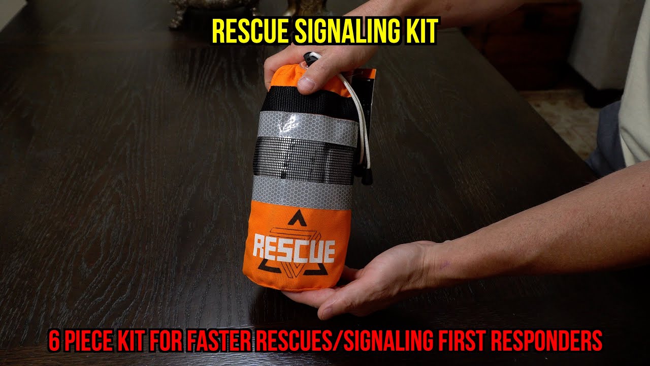 RESCUE SIGNALING KIT - 6 in1 Kit For Faster Rescue - YouTube