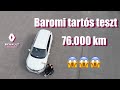 Baromi TARTÓS teszt - Renault 76 ezer km után