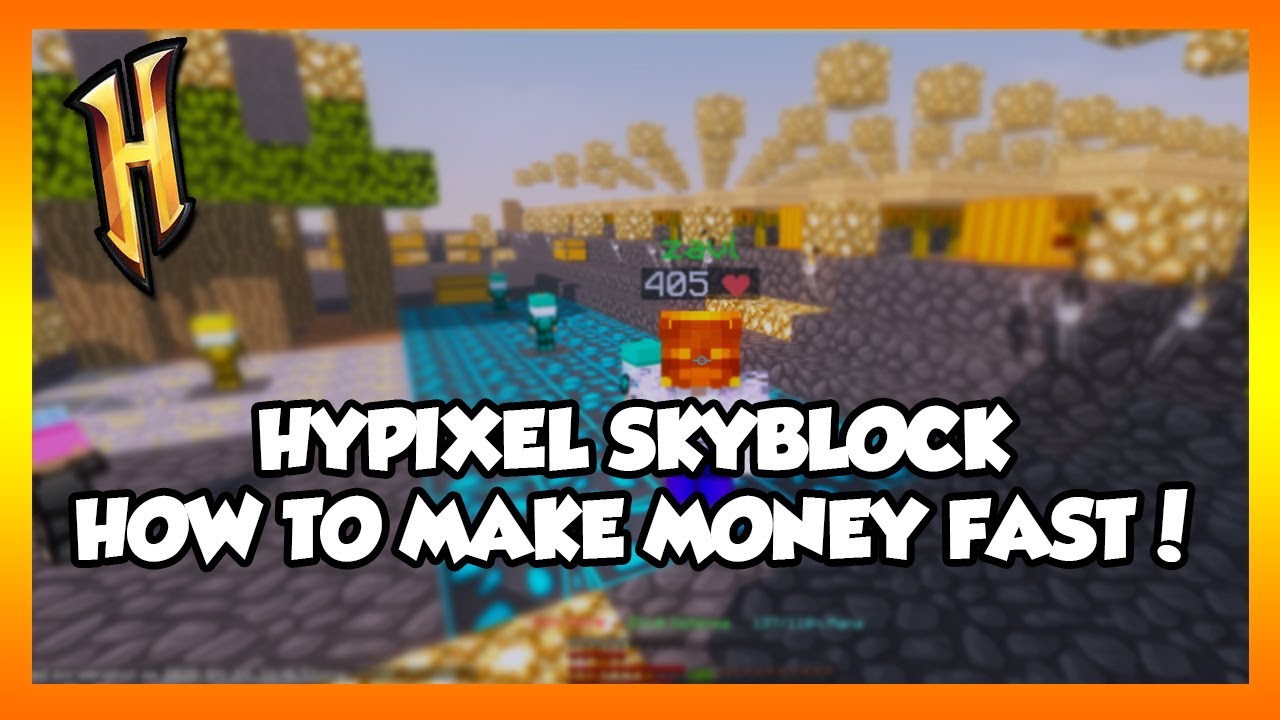 Hypixel Skyblock How To Make Money Fast Media Yt Video Hypixel Minecraft Server And Maps