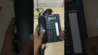 How to setup one touch on Panasonic KX-TS880MX #panasonic @rahiskhanofficial