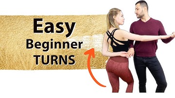 EASY Bachata Turns Combination For Beginners