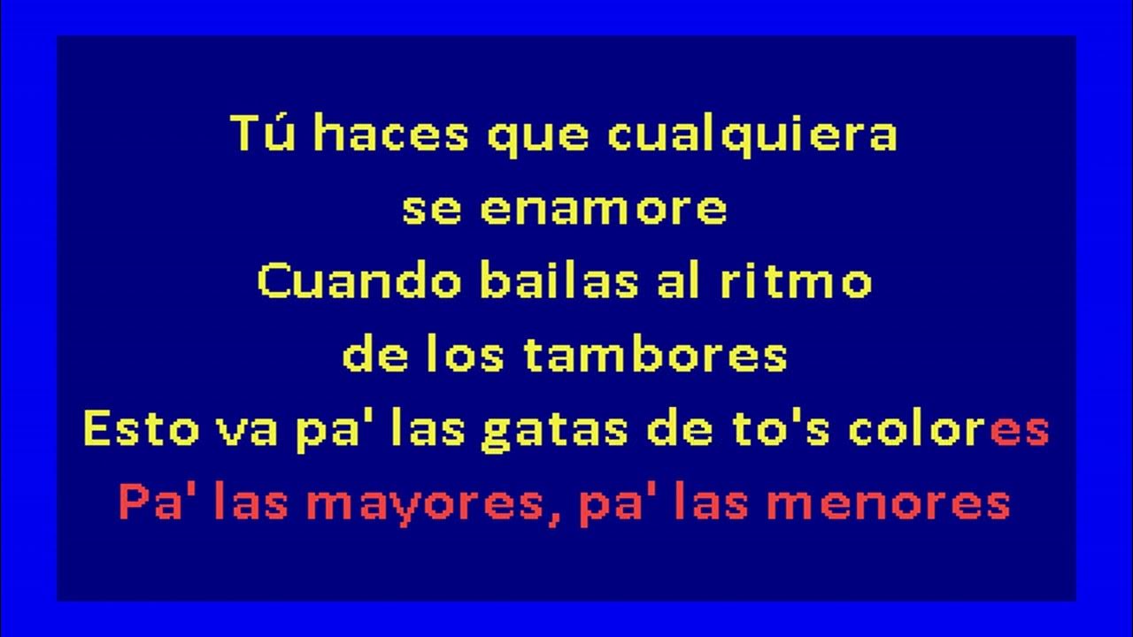 Daddy Yankee - Gasolina (karaoke) Daddy Yankee - Gasolina (karaoke)