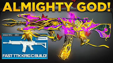 *NEW* #1 KRIG C is FORBIDDEN in BO6 UPDATE! 🌸 (Best Krig C Class Setup Meta Loadout Black Ops 6)