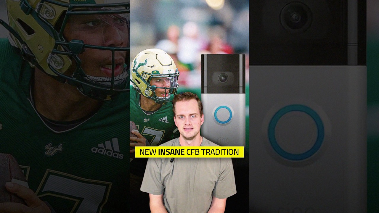 The Newest INSANE College Football Tradition