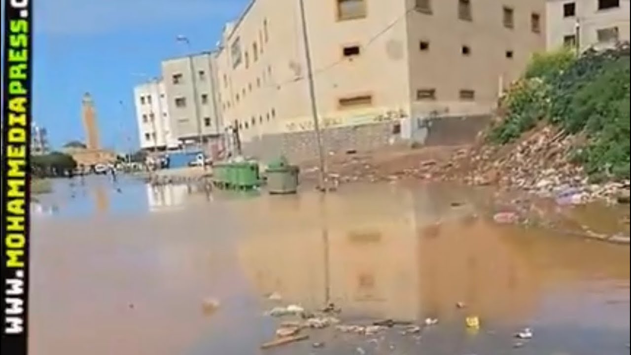 بالمباشر شوفو على فضيحة  ببني يخلف عمالة المحمدية فين هي الشركة الجهوية