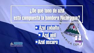 Trivias Nicaragüenses - Bandera tono azul