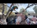 أجواء من الفرح واللعب للأطفال في ثالث أيام عيد الأضحى المبارك بمخيم النصيرات وسط قطاع غزة