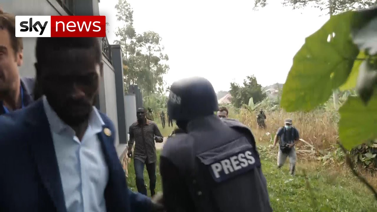 Film backdrop image for Uganda vote: Did troops aim to intimidate opponent? (2021)