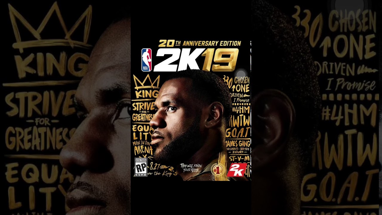 Nba 2k19 Cover athlete! LEBRON JAMES
