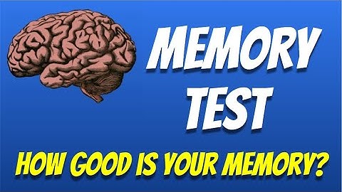 How Good is my Memory? Can you memorise ALL 12 pictures?