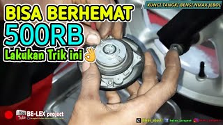 MEMPERBAIKI KUNCI TUTUP TANGKI BENSIN YAMAHA NMAX YANG RUSAK / JEBOL