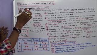 LOAD FLOW ANALYSIS - PART - 12 – CLASSIFICATION OF BUSES & STEPS FOR LOAD FLOW STUDIES