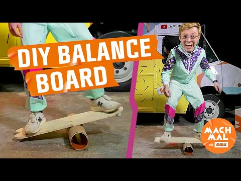 Surfen im Wohnzimmer! So baust du ein Balance Board (wer bricht den Rekord?) | MACH MAL mit OBI