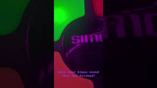 Does your Simon Sound THIS LOW-PITCHED #hasbro #simon