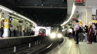 【名鉄】【ミュースカイ】【MH】爆音&超イケメン!! 2000系ミュースカイ 2012f 2012号金山3番線到着2コーラス!!