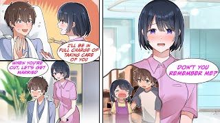 [Manga Dub] The nurse wants to take care of me and even marry me when I'm better...!? [RomCom]