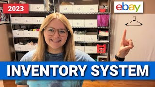 eBay Inventory System + Reseller Office Tour  How I Run My Reselling Business from 1 Room!