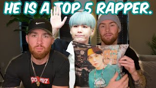 SUGA 'Trivia 轉 : Seesaw' Live Performance Reaction - HE IS A TOP 5 RAPPER. PROVE ME WRONG.