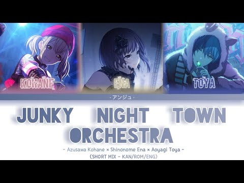 (SHORT MIX) Junky Night Town Orchestra [ ジャンキーナイトタウンオーケストラ ] - Kohane × Ena (cv: Minori) × Toya  -