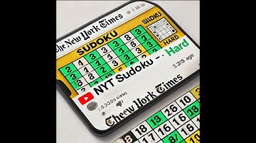 How to Solve a Hard New York Times Sudoku 21st November 2024   Step by Step Guide