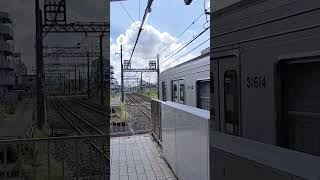 東武東上線川越駅　JRも見えました！